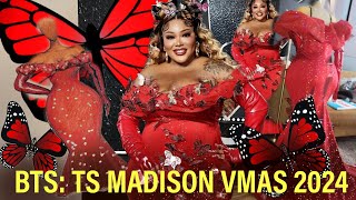 I DESIGNED TS MADISONS VMA LOOK [upl. by Fanchet]