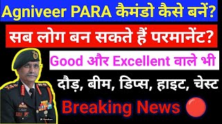 Agniveer me Para Commando kaise Bane।। अग्निवीर में परमानेंट कैसे बनें।। Agniveer Army Final Result। [upl. by Port]