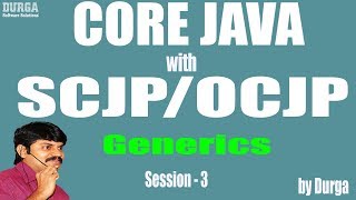 Core Java With OCJPSCJP Generics Part3  time safety  type casting Examples [upl. by Nerrawed]