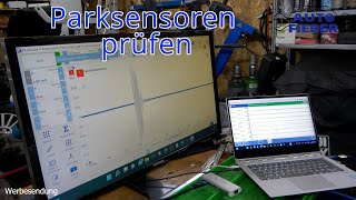 Parksensoren PDC professionell mit Tester amp Oszilloskop prüfen [upl. by Clymer]