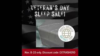 Veterans Day Savings on Bedwetter Mattresses [upl. by Aivizt]