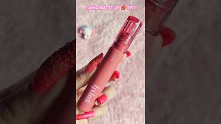 Etude fixing matte lip tint melange rose 13 etude liptint koreanliptint koreanlipstick ytshorts [upl. by Kcim466]