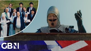 The French Taunter returns  John Cleese reprises classic Monty Python role [upl. by Jarib521]