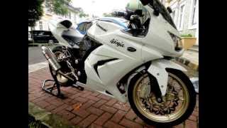 Ninja 250R Best mods HD KawasakiBikersgr [upl. by Atinhoj]