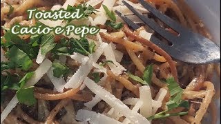 TOASTED CACIO E PEPE PASTA [upl. by Nosyd]