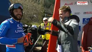 AUDI FIS Ski World Cup finals  Mens Super G  Saalbach AUT March 22 2024 [upl. by Romona]