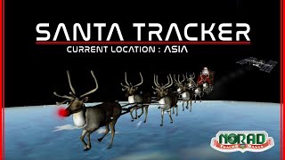 NORAD Track Santa 2023 Part 1 [upl. by Gennie5]