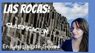 LAS ROCAS⛰️ Clasificación EN LENGUA DE SEÑAS [upl. by Kylah]