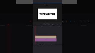 Typerwriter Effect in Davinci Resolve fast davinciresolve editingtutorial typewriter [upl. by Phylys]