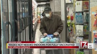 Masks not needed indoors for those who are fully vaccinated CDC says [upl. by Zed506]