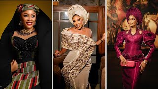 Latest Aso Oke Styles for Wedding 2024Elegant African Fashion DesignsTraditional Outfit for Couples [upl. by Alithea]