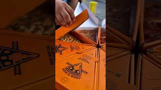 Best pizza jacks box pushpa 2 tariler realise date food indianbread andhrafood andhrameals [upl. by Norre]