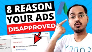 Why Google Ads Disapproved  How to Fix Disapproved Google Ads [upl. by Salb]