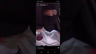 Suspect Active Gxng shows off gun on IG story [upl. by Neiht]