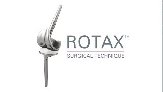 HINGE KNEE PROSTHESIS ROTAX™ Surgical Technique [upl. by Oab]