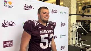 Grant Jackson spring practice interview 41124 [upl. by September]