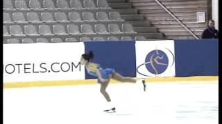 10 Wakaba Higuchi Novice Girls Short Program Challenge Cup 2013 [upl. by Sivahc594]