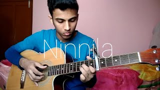 Ninnila SongTholi Prema Songs Guitar cover Video [upl. by Gahan]