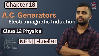 AC Generators  Class 12 Physics Chapter18  Working Principles  Electromagnetic Induction [upl. by Irrok]