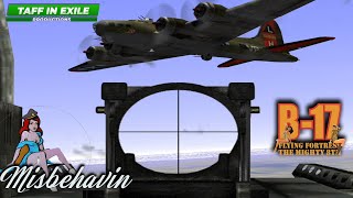 B17 Flying Fortress  The Mighty 8th  Misbehavin Crew  Mission 22 [upl. by Mcgruter]