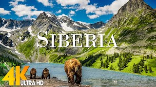 Siberia 4K  Scenic Relaxation Film With Inspiring Cinematic Music and Nature  4K Video Ultra HD [upl. by Etteyniv785]