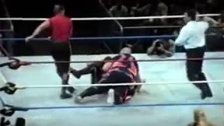 PCO Pierre Carl Ouellet  Quebecers vs Adam Bomb amp Bam Bam Bigelow WWF [upl. by Ansev]