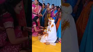 Memories of my haldi ceremony haldiceremony haldisong trending goviral haldi ytshorts like [upl. by Nnalyrehs]