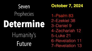 SEVEN PROPHECIES YOU CAN WATCH UNFOLDING TODAYOCTOBER 7 2024 [upl. by Idalia]