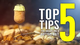 Catch More Carp With These TOP 5 TIPS FOR BALANCING A BOTTOM BAIT Mainline Baits Carp Fishing TV [upl. by Ecirb]