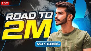 UMP GLACIER CRATE OPENING BGMI LIVE WITH SNAX  ROAD TO 2M insta loco [upl. by Hamimej]