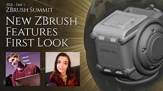 New ZBrush Features First Look Part 1  2021 ZBrush Summit  Pixologic Presentation [upl. by Cichocki]