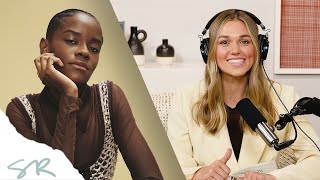 My Black Panther Audition and How God Showed Up  Sadie Robertson Huff amp Letitia Wright [upl. by Aettam]