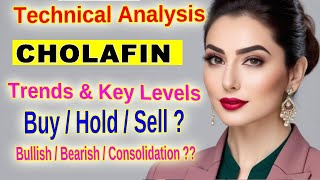 Cholamandalam Finance Stock Analysis Bullish Trends amp Key Levels to Watch Technical Breakdown [upl. by Eitsim]