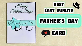 Beautiful Father’s Day card😍 Best Greeting card idea  Shorts ytshorts viral fathersday diy [upl. by Yukio]