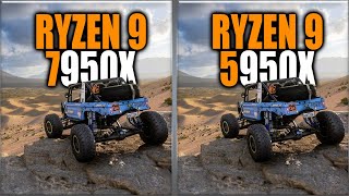 7950X vs 5950X Benchmarks  15 Tests  Tested 15 Games and Applications [upl. by Yajet]