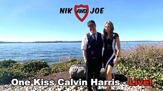 One Kiss  Calvin Harris Dua Lipa  Nik and Joe Cover [upl. by Hollingsworth]