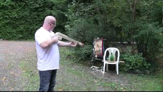 Pump Action Slingshot Crossbow [upl. by Nay]