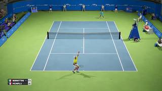 AO International Tennis  Matteo Berrettini vs Gaël Monfils  14 Final US Open 2019 [upl. by Aenert210]