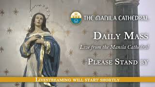 Daily Mass at the Manila Cathedral  November 08 2024 730am [upl. by Analak]