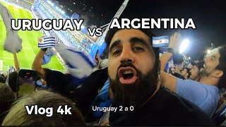 URUGUAY vs ARGENTINA en la BOMBONERA Vlog 4k [upl. by Dlanger73]