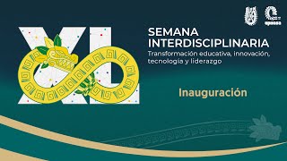 1 Inauguración  XL Semana Interdisciplinaria de la UPIICSA 2024 [upl. by Milson130]