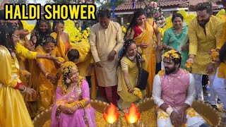 Best Haldi shower aur Mera Dance 🤣🔥  Manish Sharma [upl. by Werdnaed]