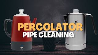 Coffee Percolator Pipe Cleaning [upl. by Sedruol161]