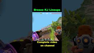 breeze killjoy lineups shorts valorantclip valorantmoment [upl. by Annoed]