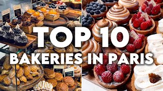 The BEST Bakeries in Paris  Where to find the best desserts and pastries in Paris [upl. by Nywnorb]