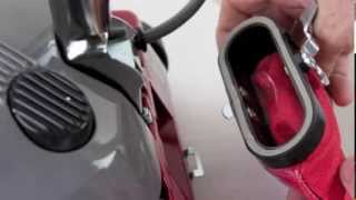 How To Change The ShakeOut Bag On Your Sanitaire Vacuum SC679 [upl. by Annayd]