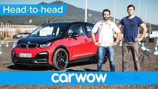 New BMW i3s 2018 review  why electric cars can be fun  Head2Head [upl. by Akerehs735]