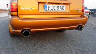 Volvo V70R AWD Exhaust sound [upl. by Ahsiruam]