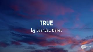 Spandau Ballet  True  Piano Karaoke [upl. by Mikaela]