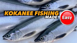 Kokanee Salmon Fishing Beginners START HERE [upl. by Matilde683]